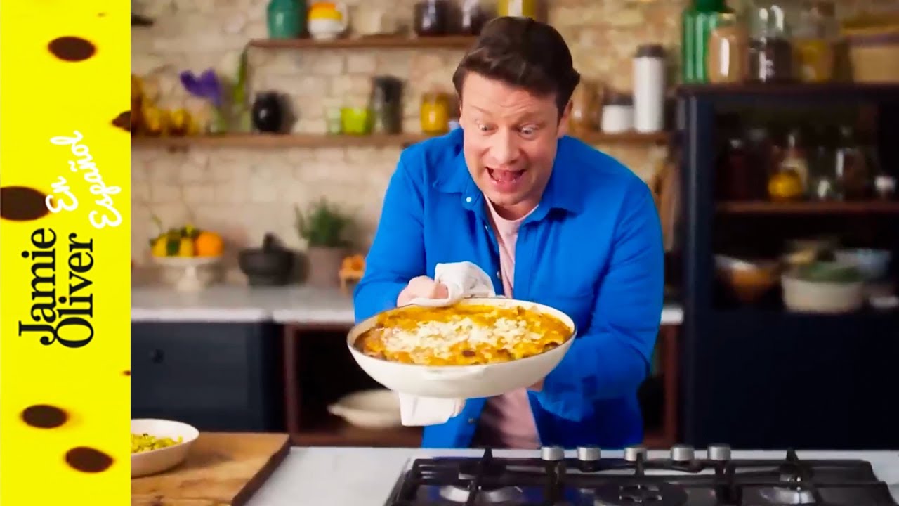 Enchiladas vegetarianas de frijoles negros | Jamie Oliver En Español