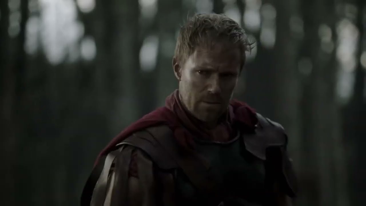 Vercingetorix surrender to Caesar  - Netflix roman empire