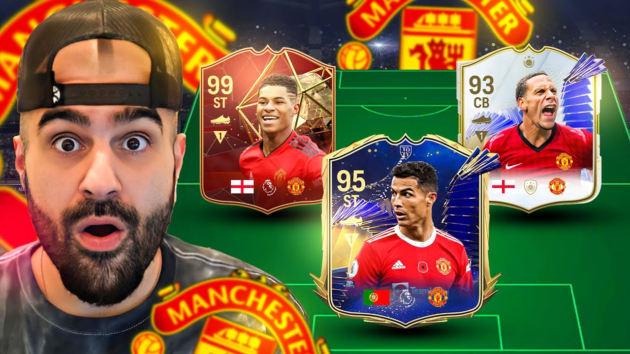 I Used The Most HISTORIC Past & Present Man United Squad