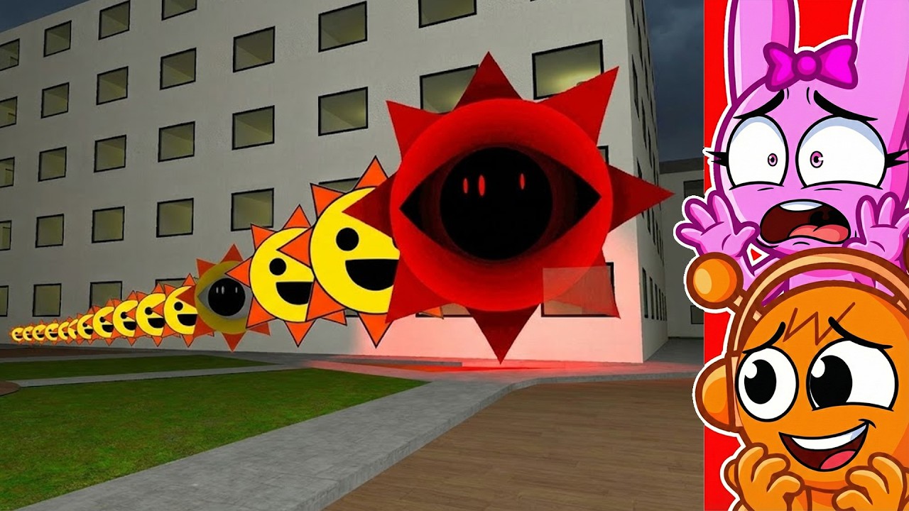 ¡Todos los tamaños de Sprunki Señor Sol quieren que los ayude de los sprunki malos! 😱