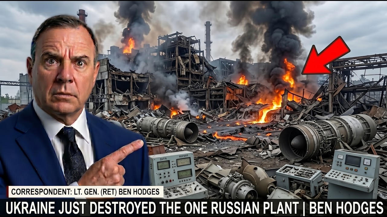 Ukraine Just Destroyed The One Russian Plant That Keeps Putin's Missiles Flying | Ben Hodges