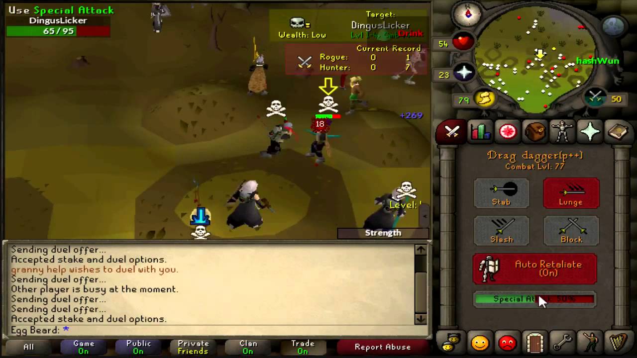 EggBeard: Mini PK Vid 2 : Oldschool RuneScape 2007 - His Nan's Sofa