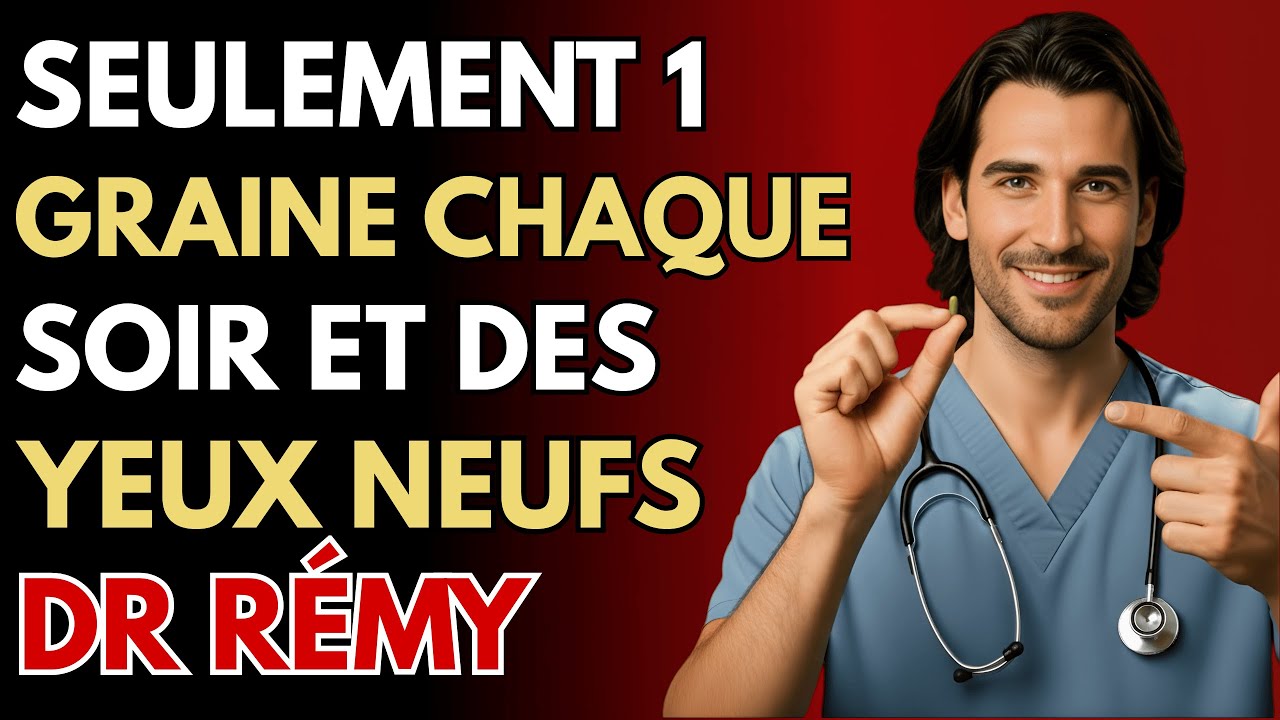 Un DOCTEUR Révèle L'Aliment Qui Répare Votre Vision Pendant Votre Sommeil