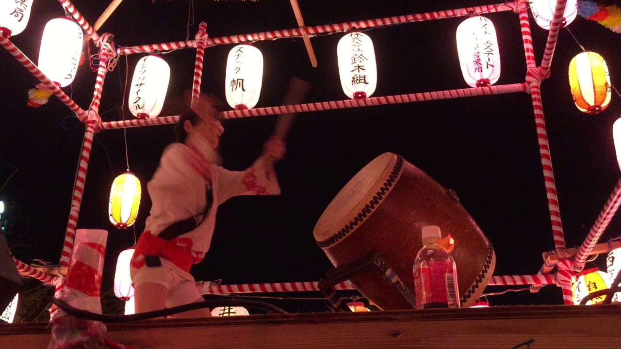 ◆助六太鼓◆　水落奈津子【きよしのズンドコ節】上井草夏祭り