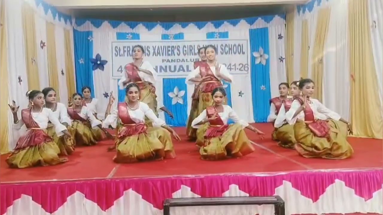 Srilankan traditional dance| St. FX School,Pandalur#Annual day #tractional#group dance 