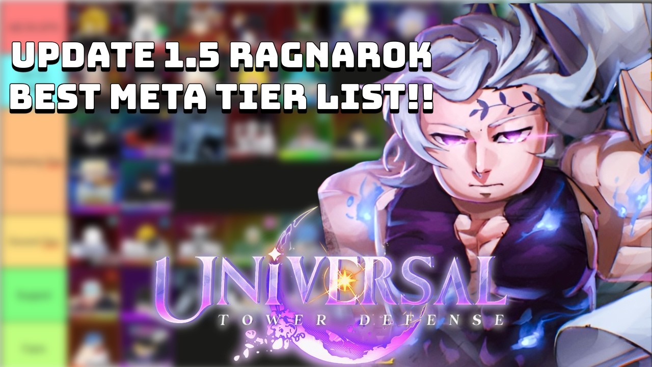 ЛУЧШИЙ МЕТА-ОБНОВЛЕНИЕ 1.5 RAGNAROK: РЕЙТИНГ В Универсальной игре Tower Defense!!!! (Roblox)