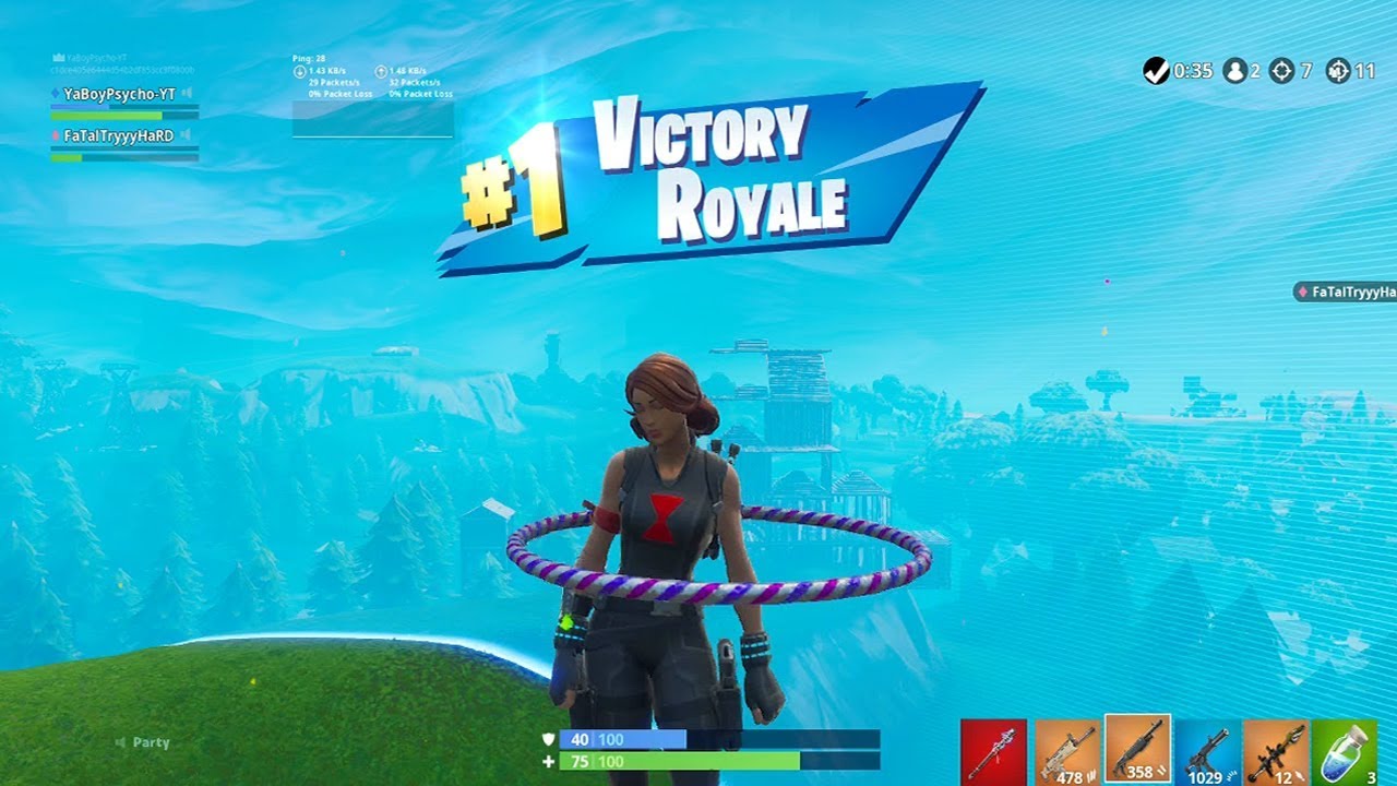 *NEW* &ldquo;BLACK WIDOW&rdquo; SKIN GAMEPLAY Showcase (MARVEL &ldquo;AVENGERS&rdquo; OUTFIT) | Fortnite Shop SEASON 8