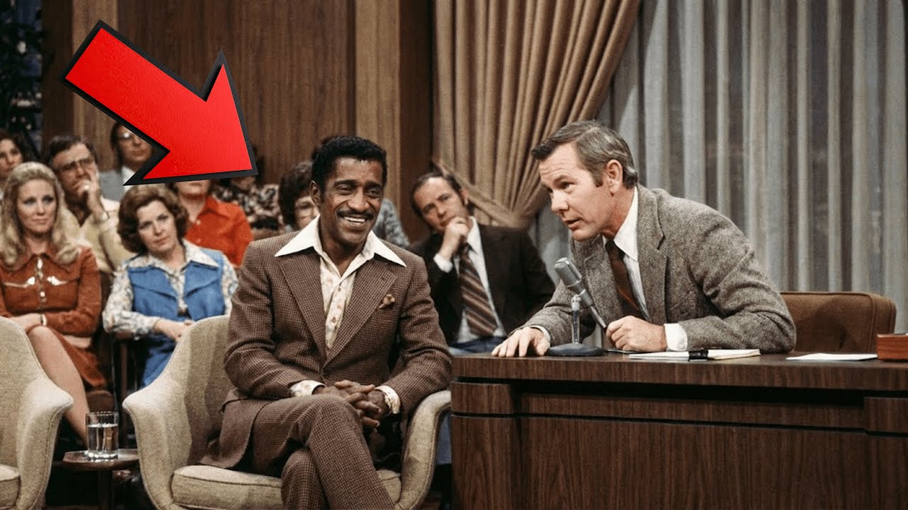Johnny Carson Asked Sammy Davis Jr. One Question About His Accident… His Answer Broke Millions
