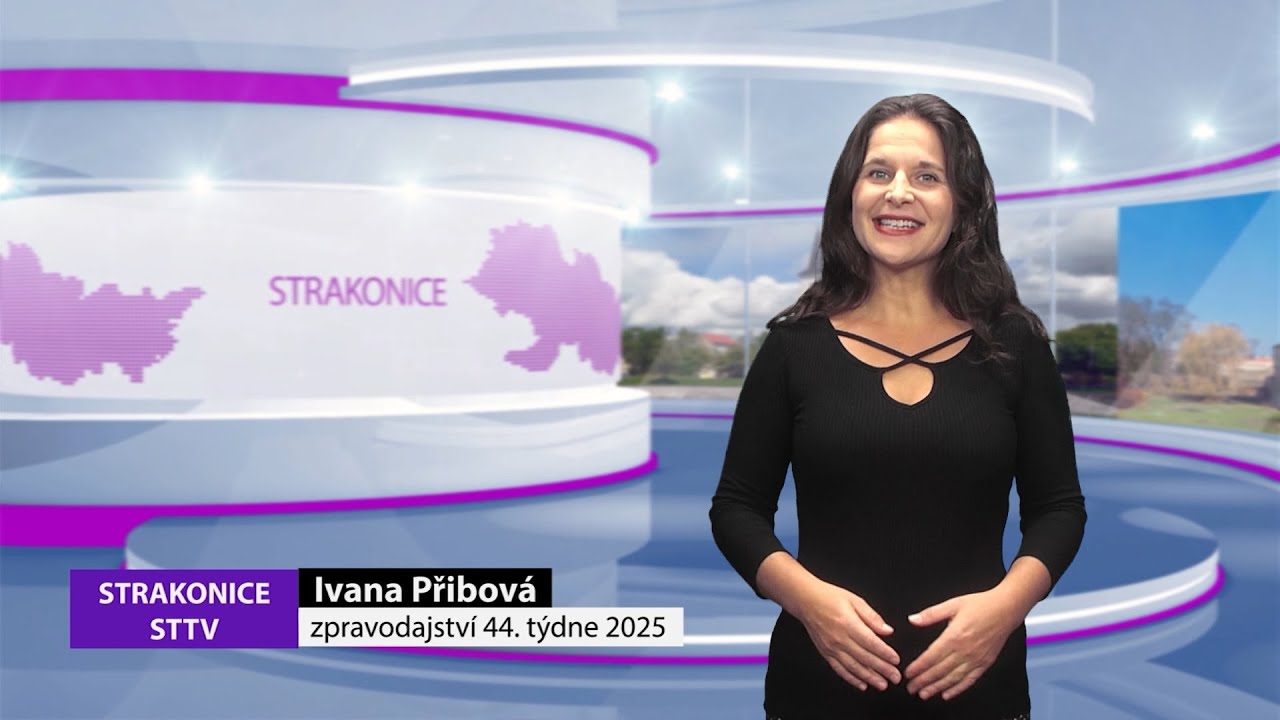 Strakonická TV: Zpravodajství 44/2025
