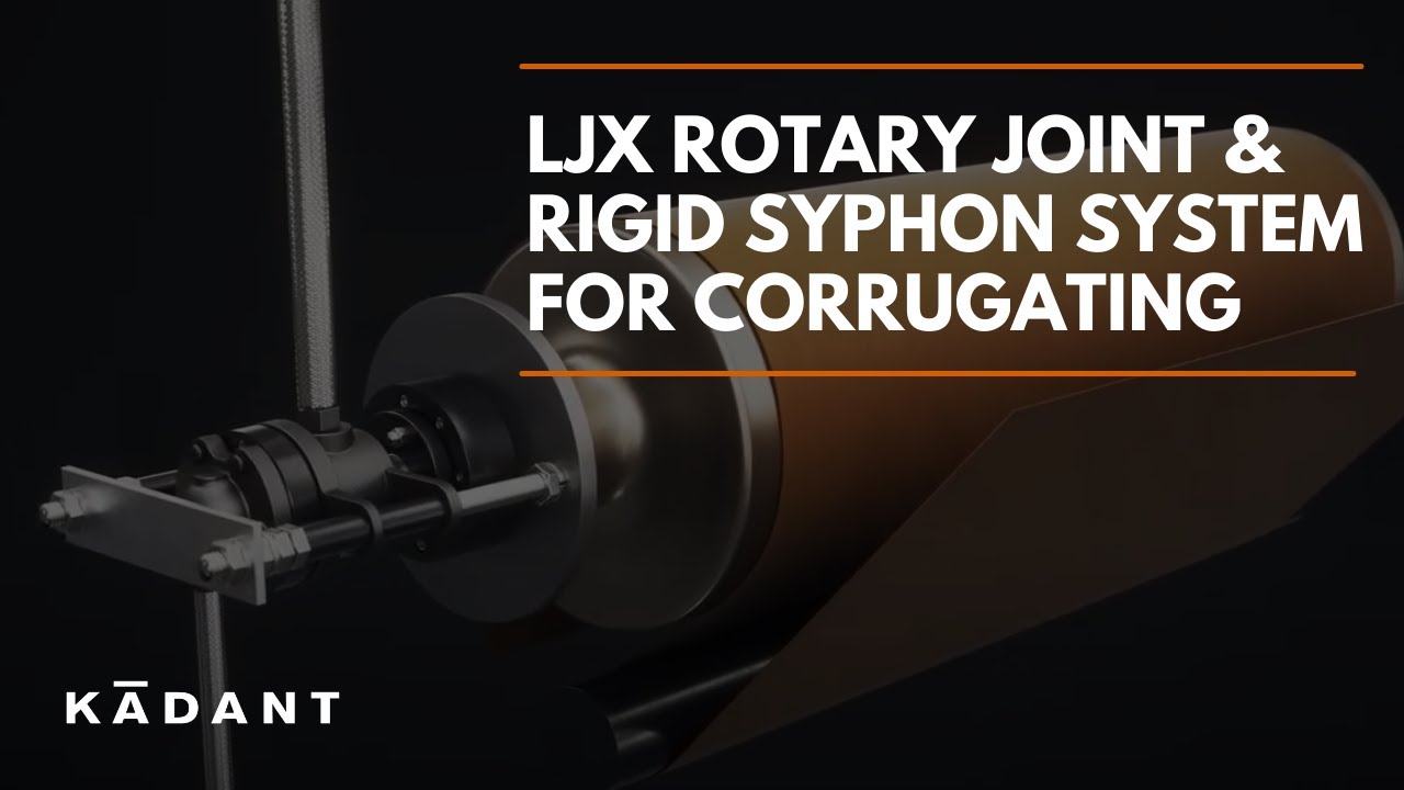 LJX Rotary Joint & Rigid Syphon System for Corrugating