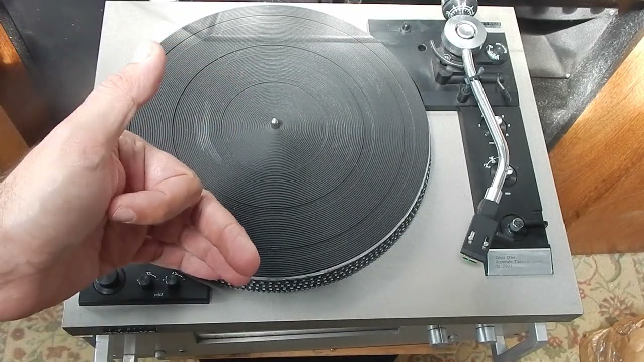 CONHEÇA SL 2900 TECHNICS / NATIONAL - TOCA-DISCOS FABRICADO NO BRASIL ANOS 80