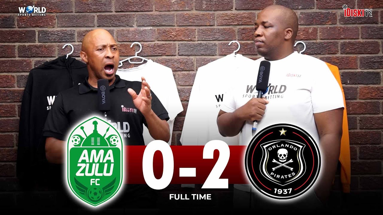 Check Pirates on Google Now❗ | Amazulu 0-2 Orlando Pirates | Tso Vilakazi