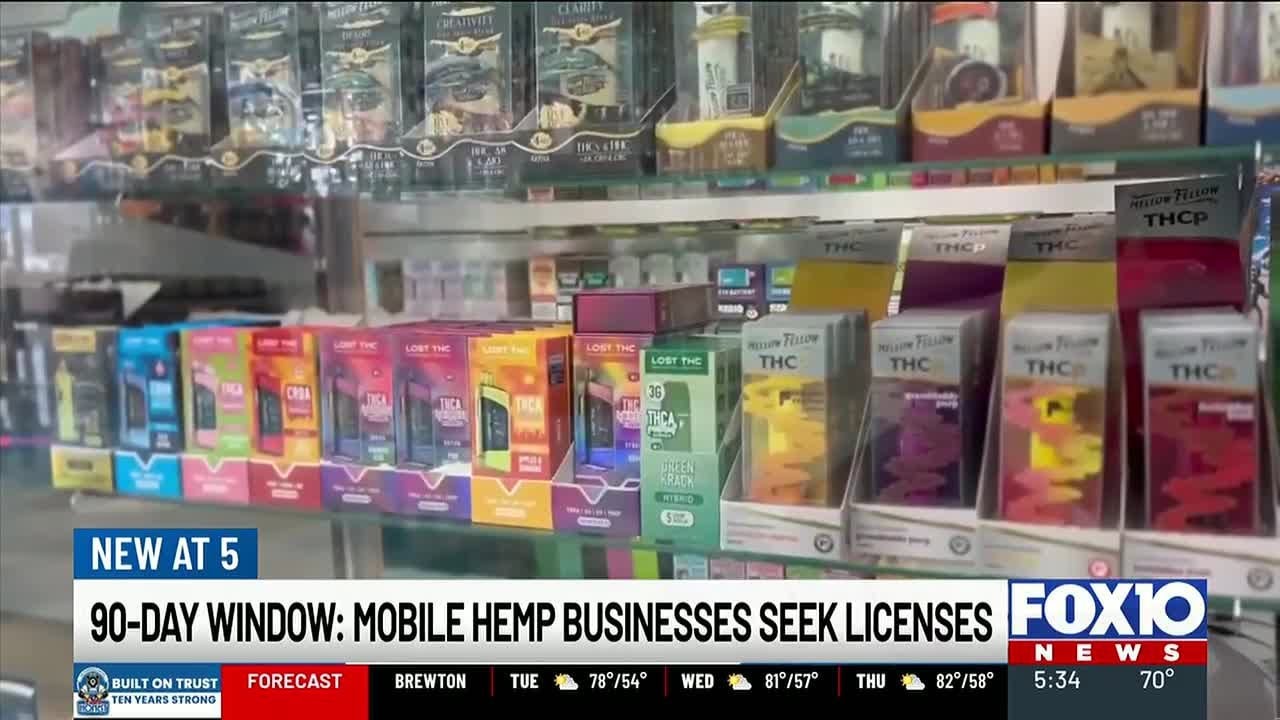 Mobile hemp shop owners get 90-day window to resume sales under new city resolution