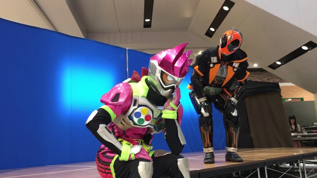 仮面ライダーゴースト＆エグゼイド ショー @イオンモール神戸南