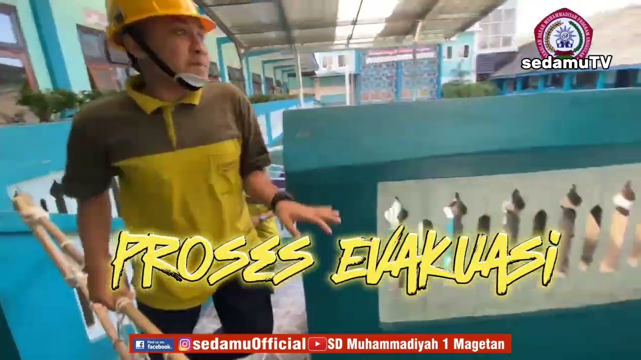 🇮🇩SIMULASI GEMPA🇮🇩#SD MUHAMMADIYAH 1 MAGETAN#