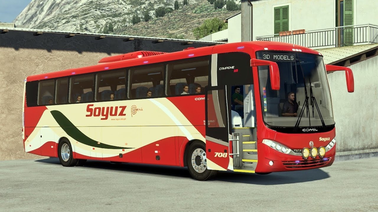 ETS2 1.50 | DLC Peru Comil Campione 3.25 | Free Download Bus Mod | Euro Truck Simulator 2