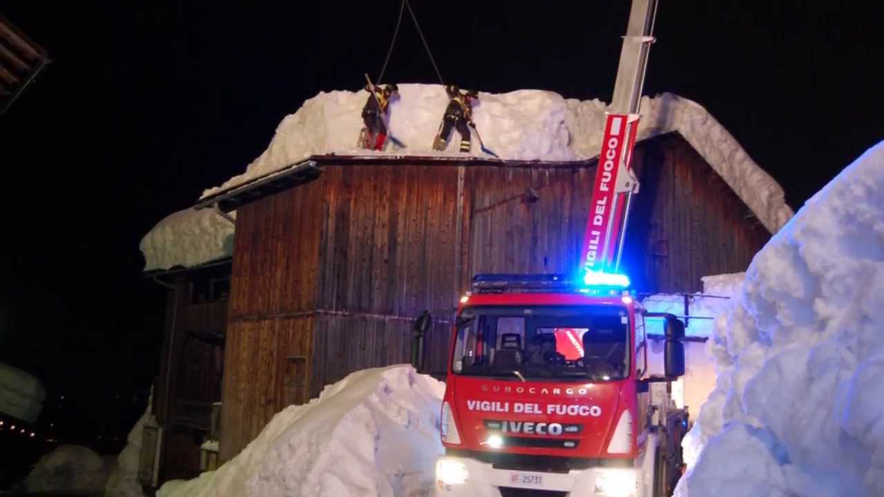 PIATTAFORMA AEREA VIGILI DEL FUOCO CORTINA 2014