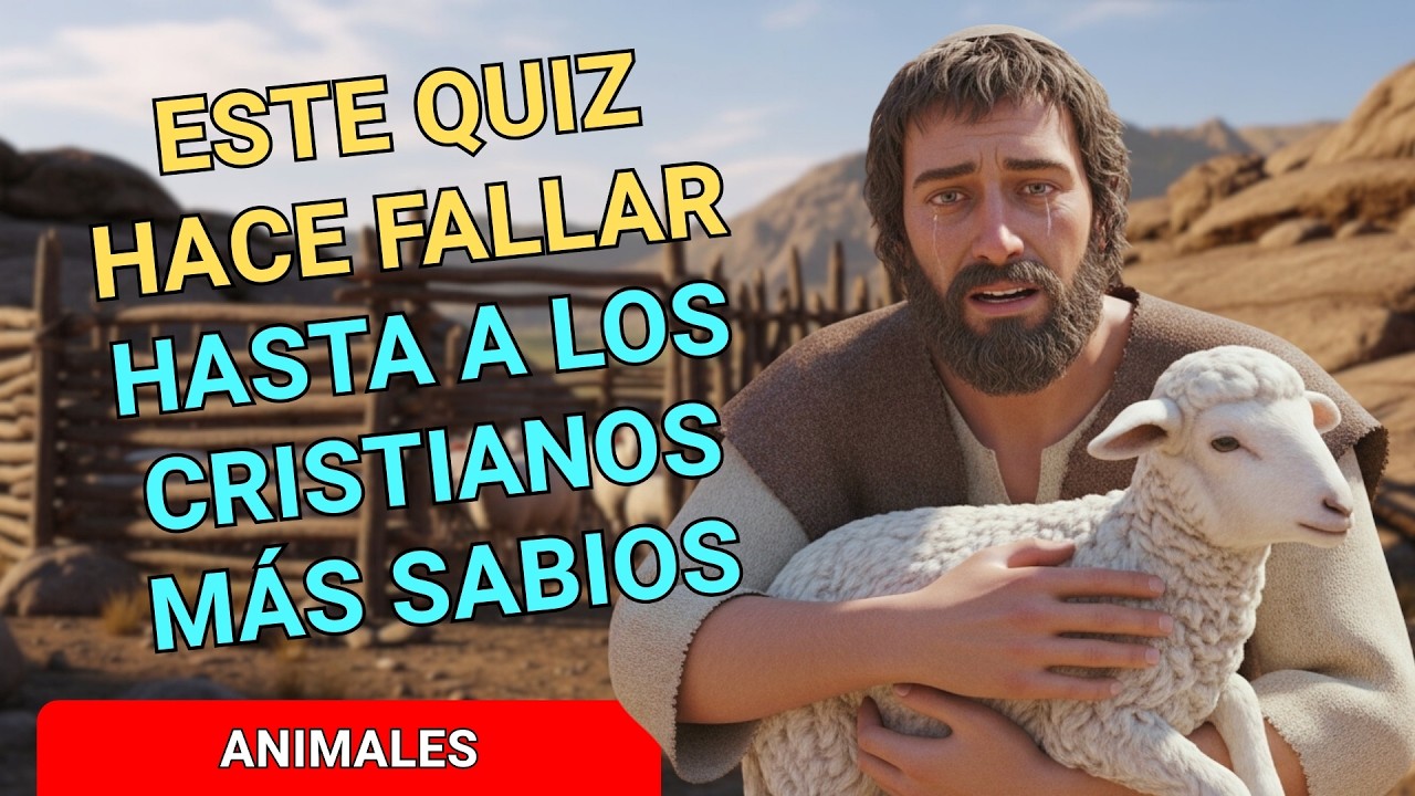 😱 ¡SOLO LOS MÁS SABIOS RESPONDEN TODAS! - 📖 21 Preguntas Bíblicas Difíciles sobre ANIMALES