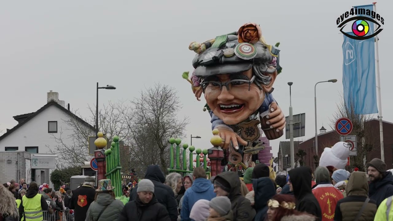 Fantastische opkomst bij optocht in Boemeldonck ondanks kou en vertragingen