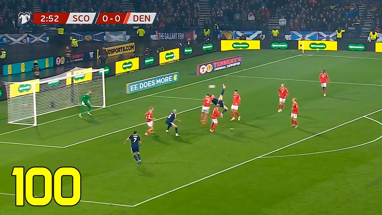 100 Amazing Goals Of The Year 2025