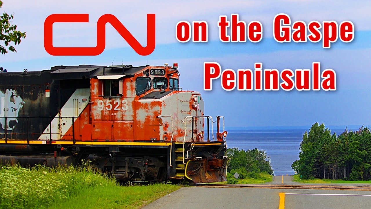 End of the Line: Canadian National's Matane Sub, Railcar Ferry, and Scenic Views in the Maritimes