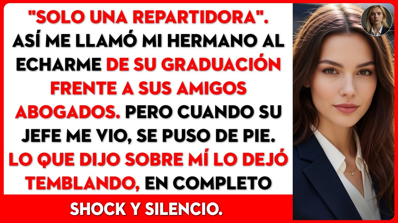 Mi hermano me dijo repartidora, luego supo que yo pagué sus préstamos estudiantiles.