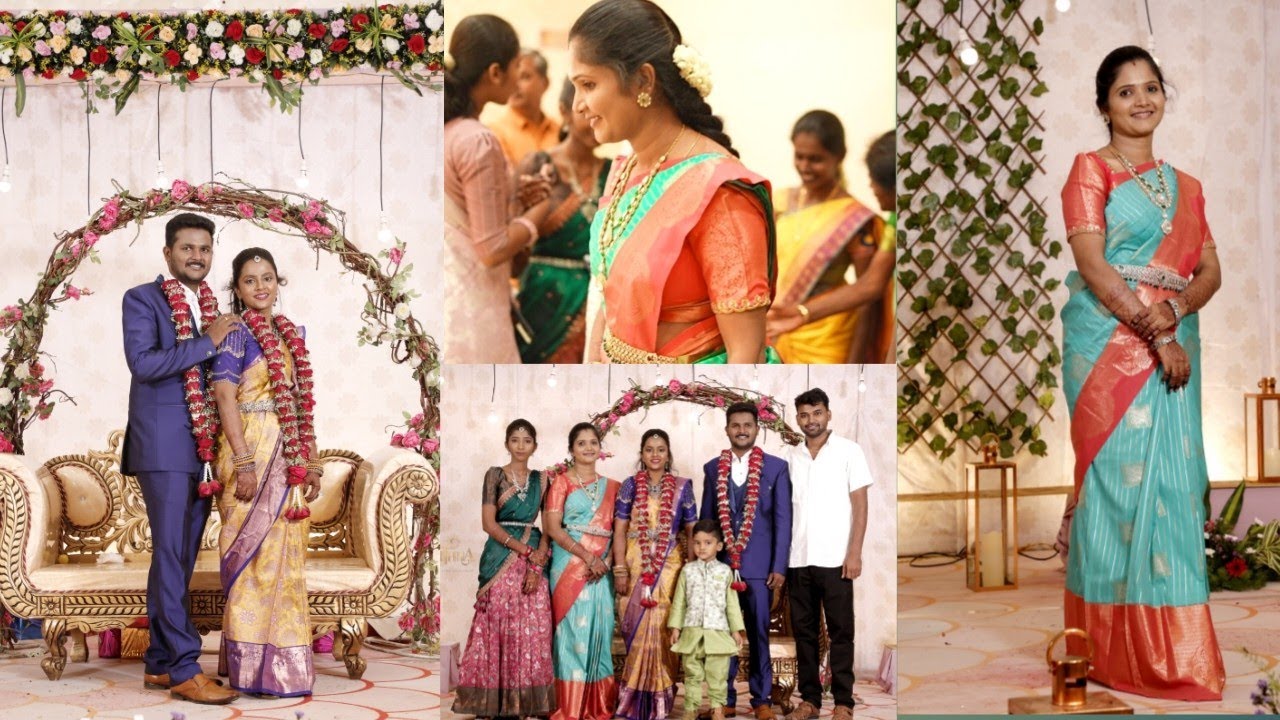 தம்பியின் கல்யாண வரவேற்பு நிகழ்ச்சி கொண்டாட்டம்💐!!!Marraige Reception#umaslifestyle #marriageseries