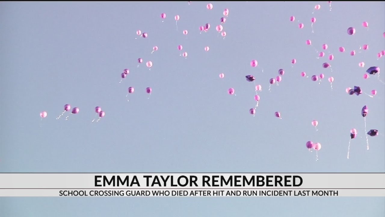 Community holds balloon release in honor of Jesse Boyd crossing guard