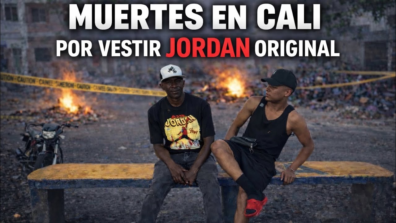 Muertes en Cali🇨🇴 por vestir Jordan original, Charco Azul-Old School 
