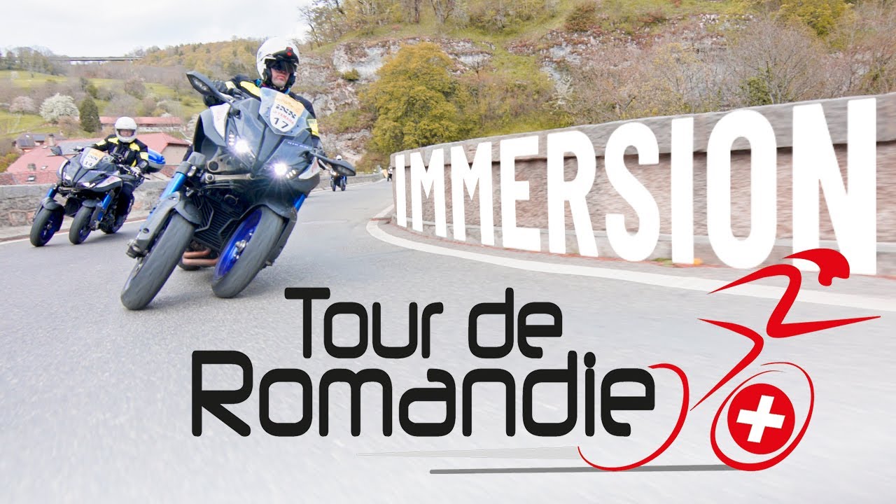 Immersion au coeur du Tour de Romandie avec la Yamaha Niken et Robin Mülhauser