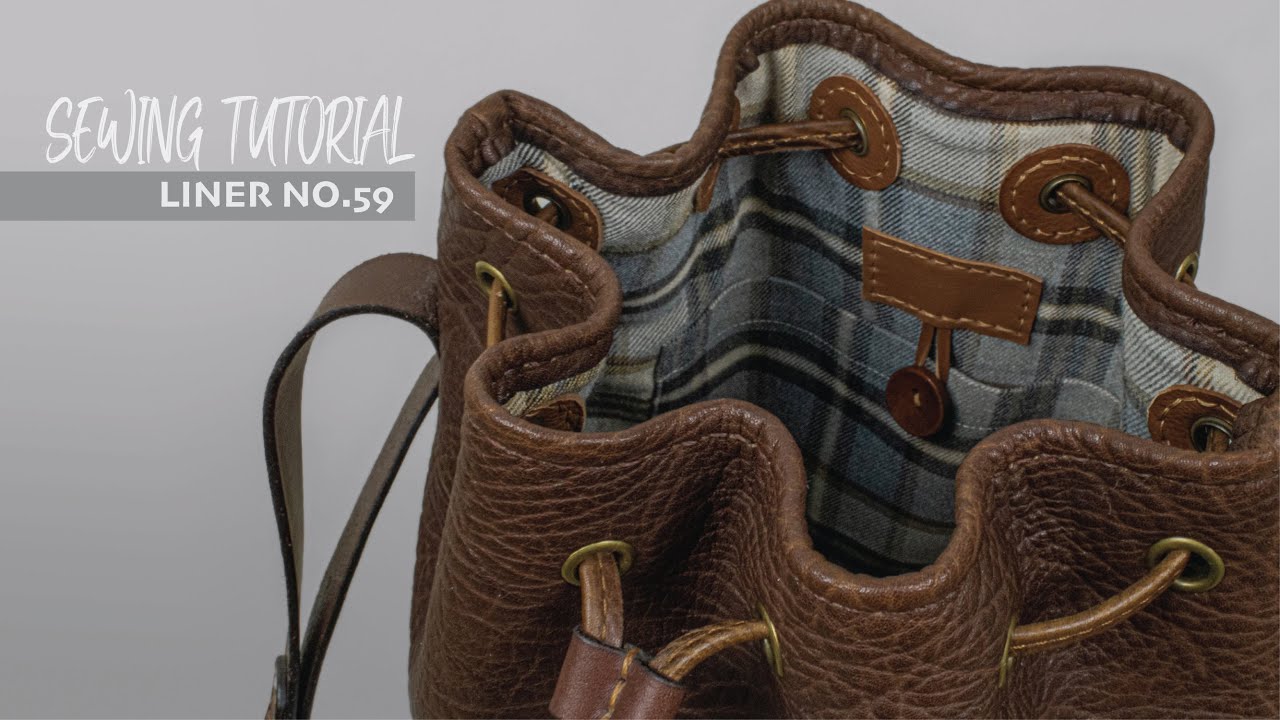 Sewing a simple liner to Crossbody No.59