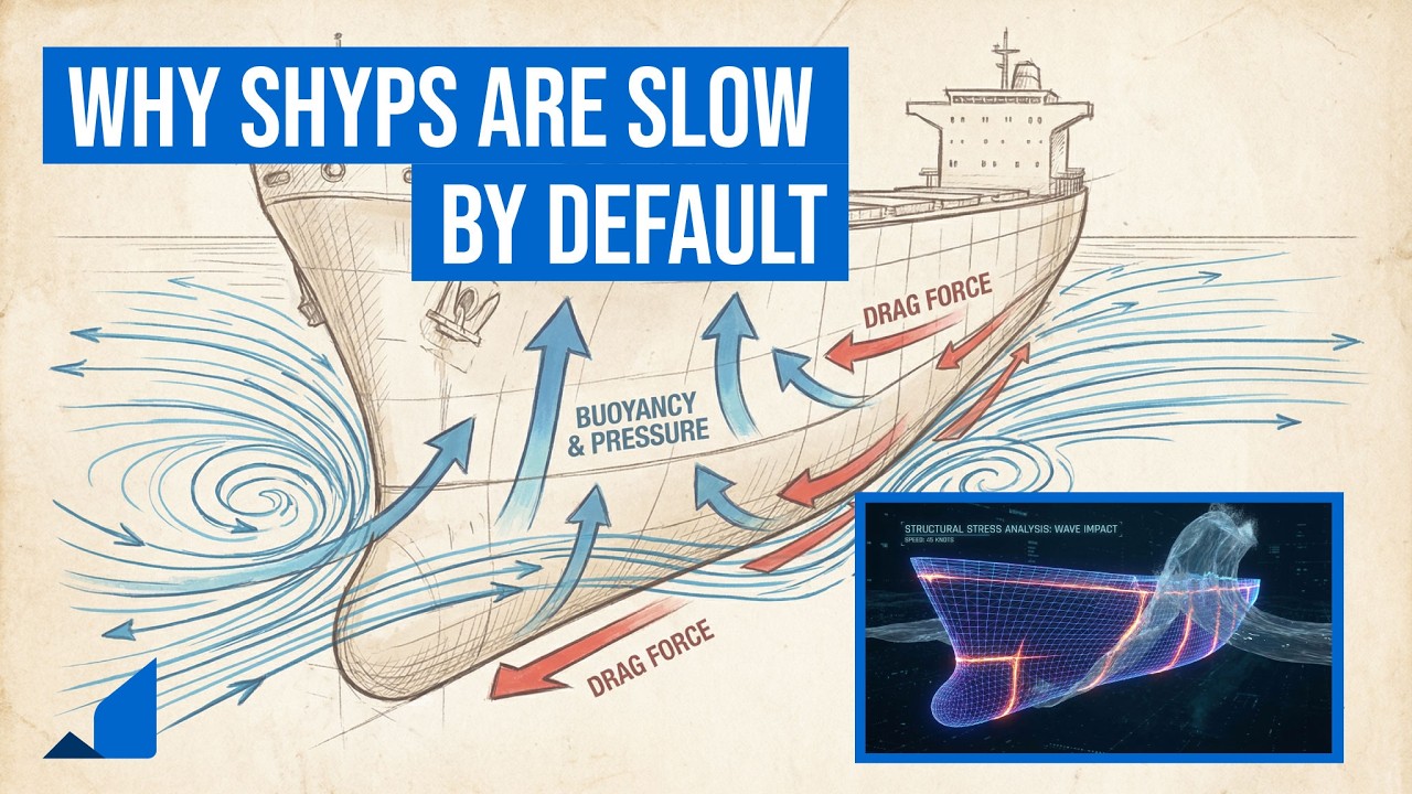 The REAL Reason Ships Travel at a SLOW Pace