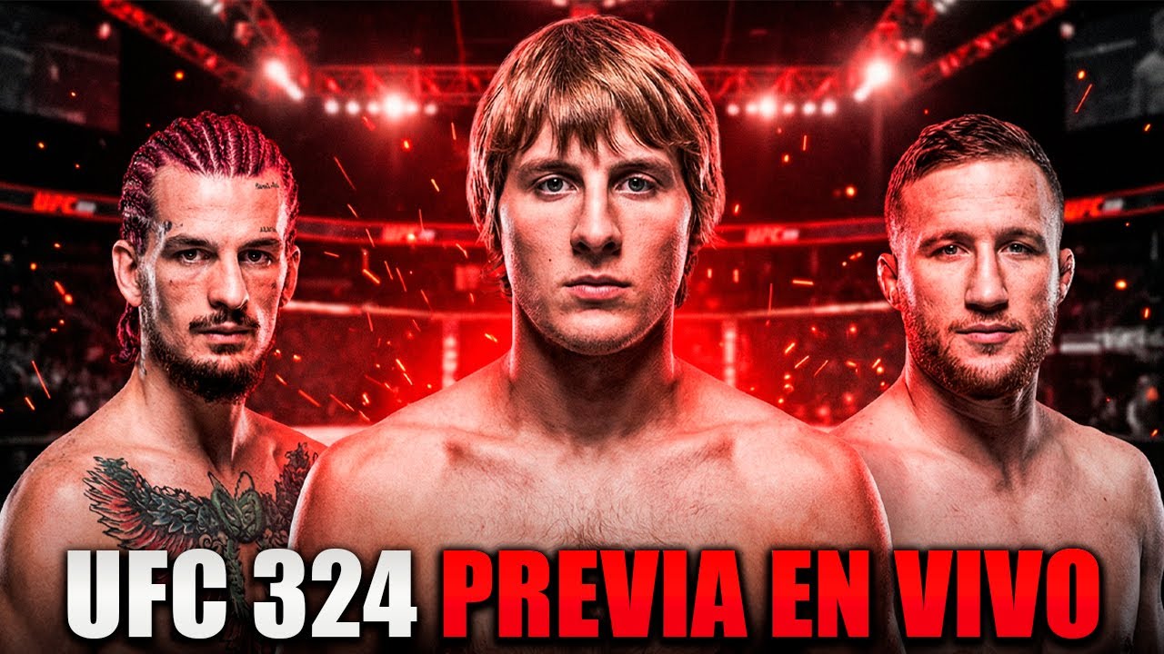 Regresa UFC!! PREVIA UFC 324: Paddy Pimblett vs Justin Gaethje