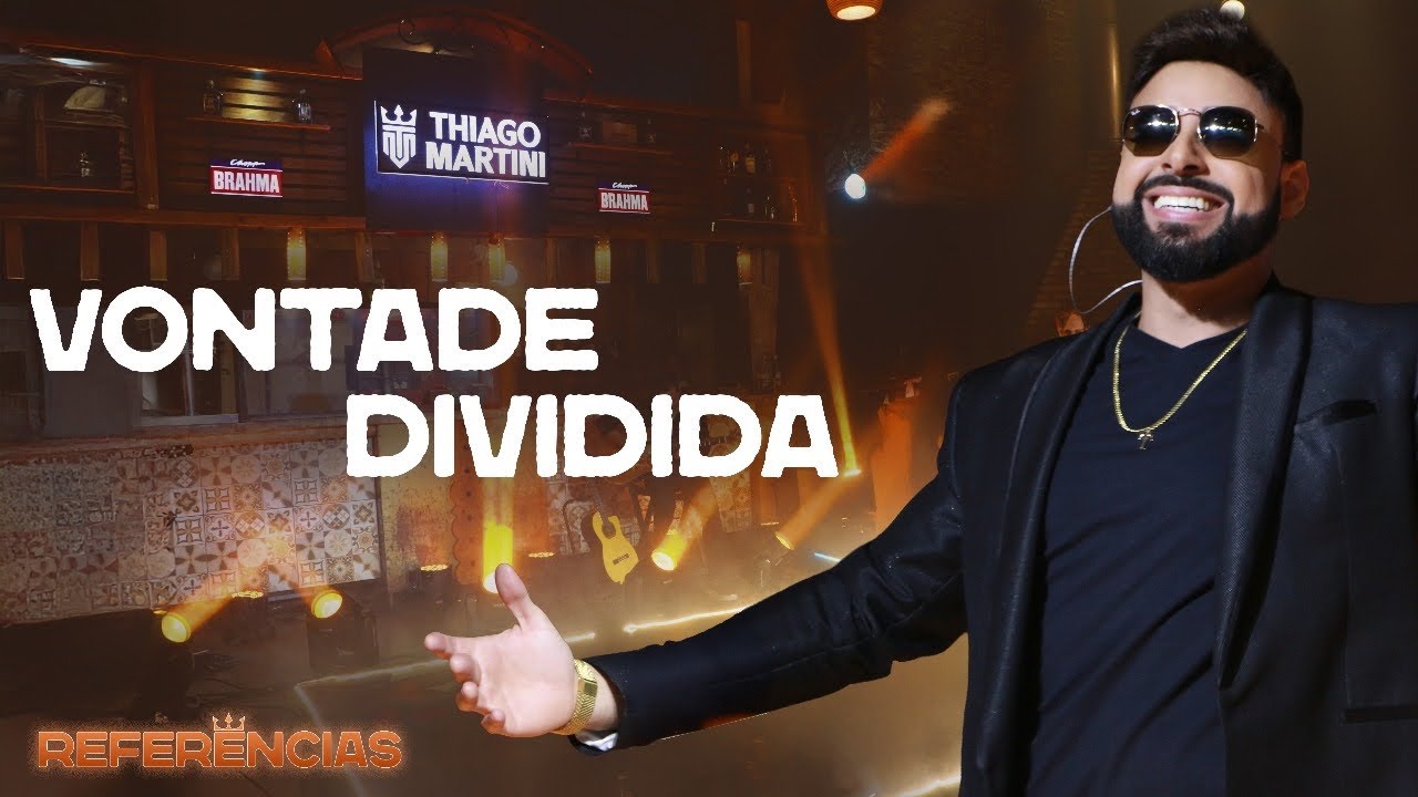 Vontade Dividida - Thiago Martini  (DVD Refer&ecirc;ncias) [Clipe Oficial]