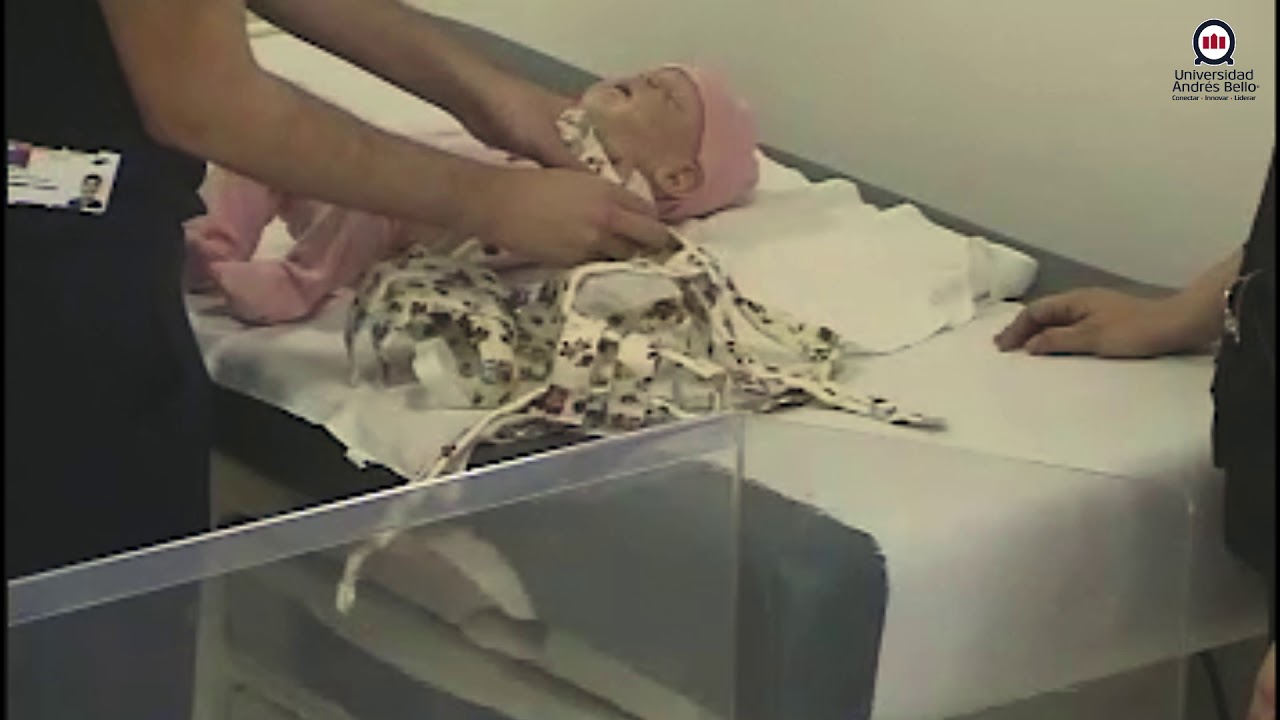 Simulación Control de Lactante 6 meses con correas de Pavlik