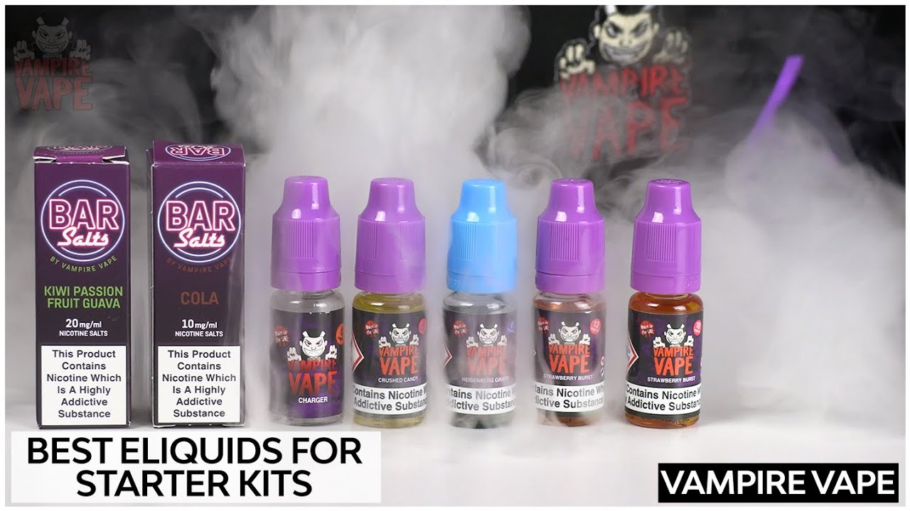 Best Eliquids For Starter Kits