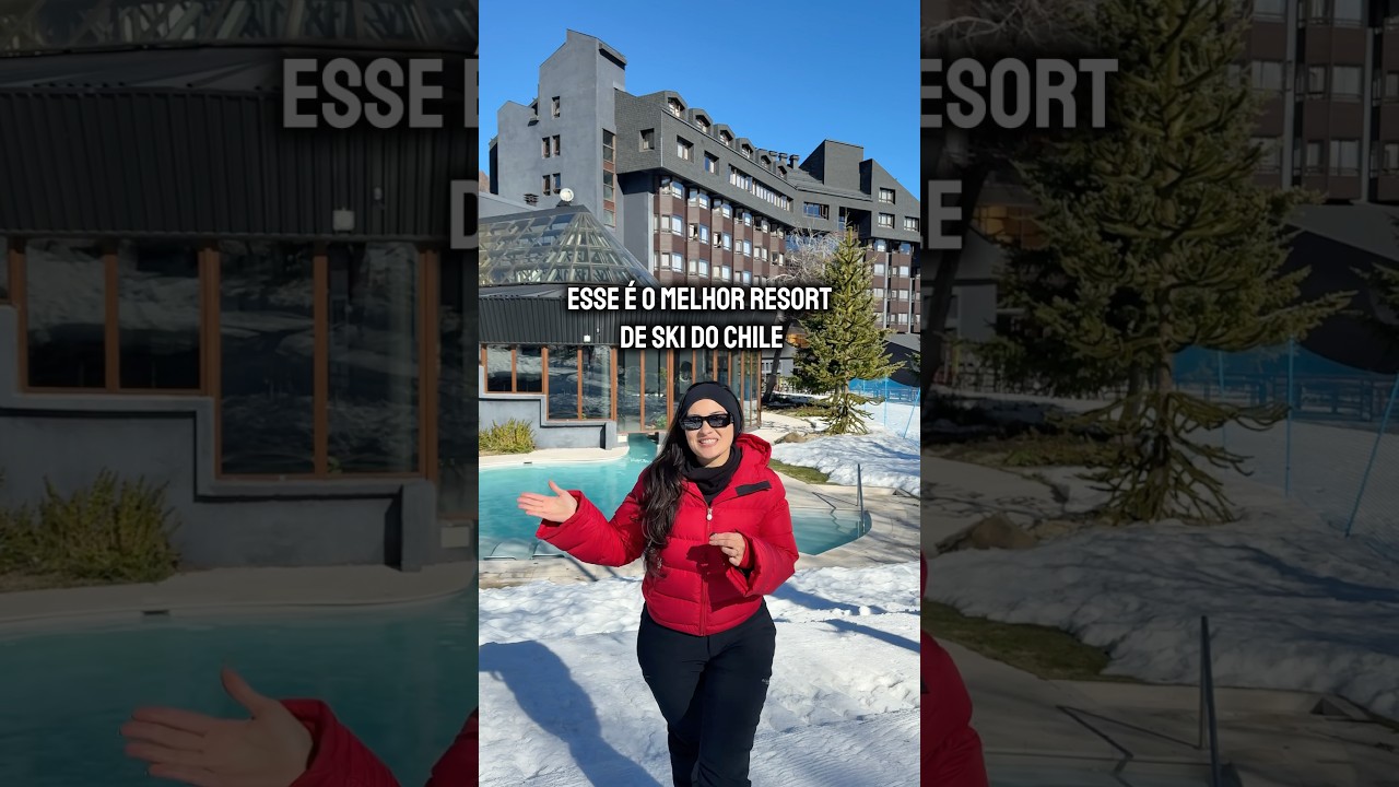 Voc&ecirc; j&aacute; ouviu falar do Melhor Resort de Ski do Chile?🇨🇱✨#viagem #chillan #chile #neve #ski #hotel