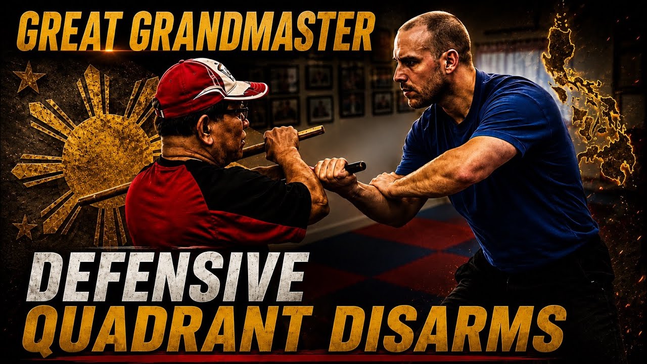 Great Grandmaster of Balintawak Eskrima | Defensive Quadrant Disarms & Snake Disarm Foundations