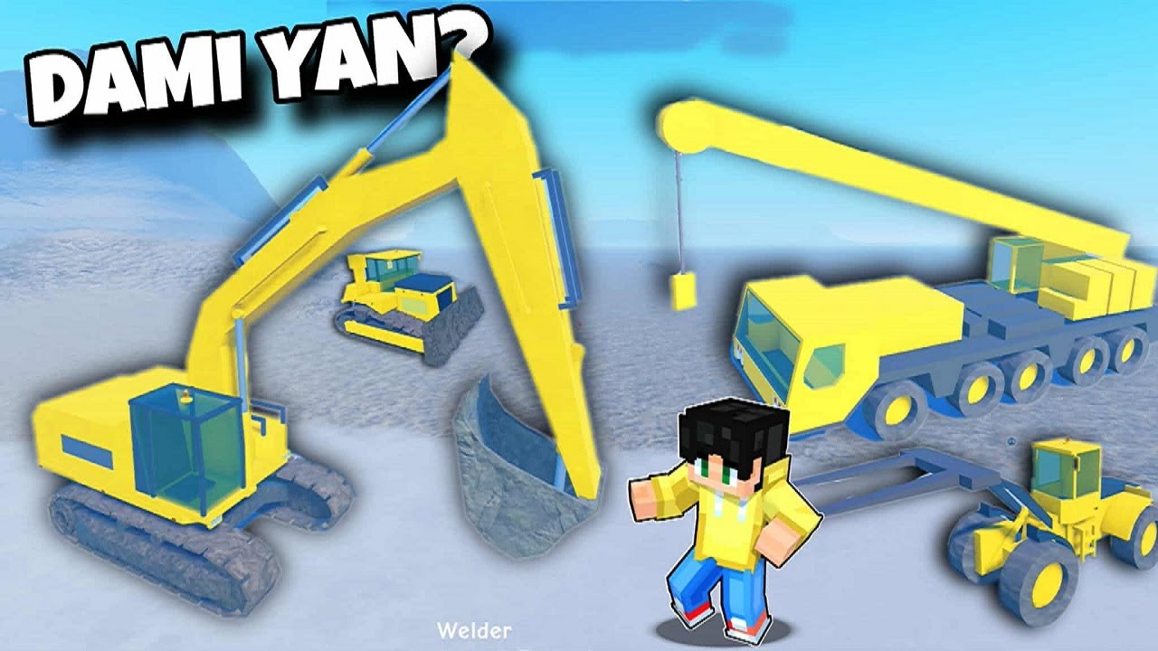 SINUBUKAN KO ANG LAHAT NG PANG CONSTRUCTION na SASAKYAN sa ROBLOX
