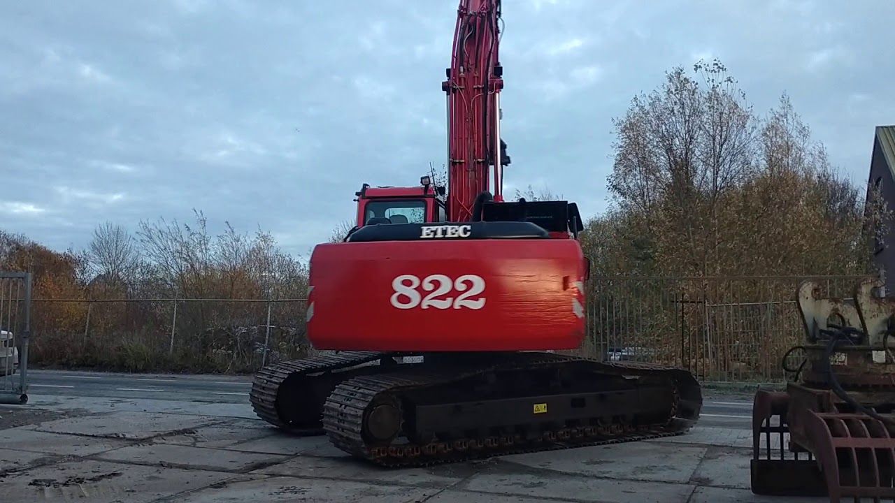 Etec 822 RLC, 12 797 uur, bj 2002  Daewoo 220