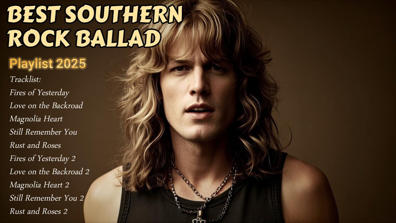 Fires of Yesterday | Southern Rock Ballads 2025 | Heartfelt Country Rock Collection