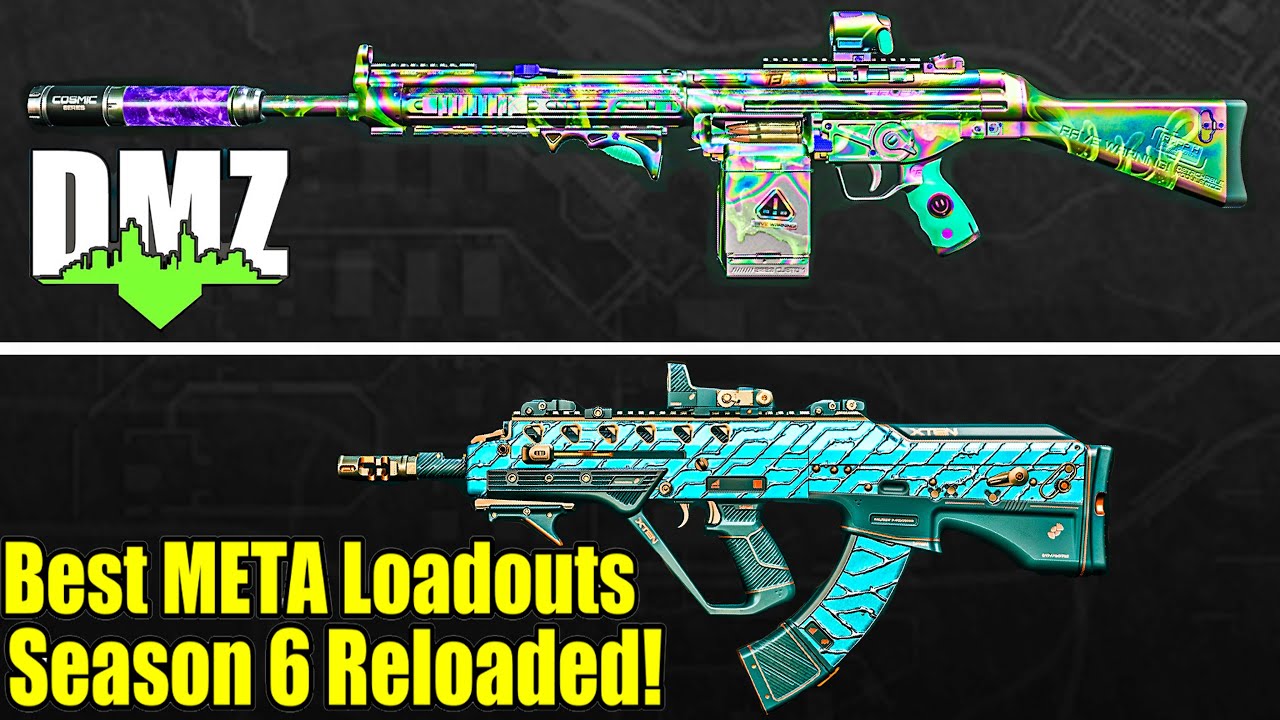 WARZONE: Season 6 Reloaded META Loadouts (DMZ Best Insured Weapons)