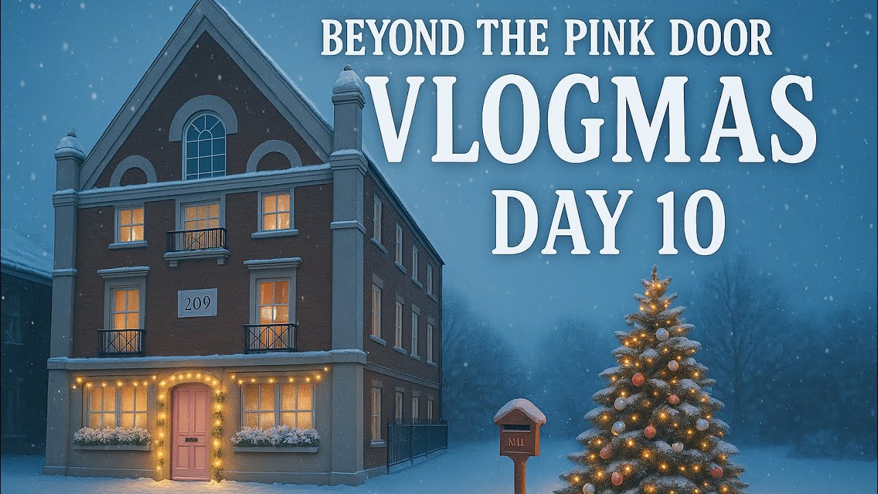 Влогмас от Beyond The Pink Door, день 10 — Кошки получили подарки
