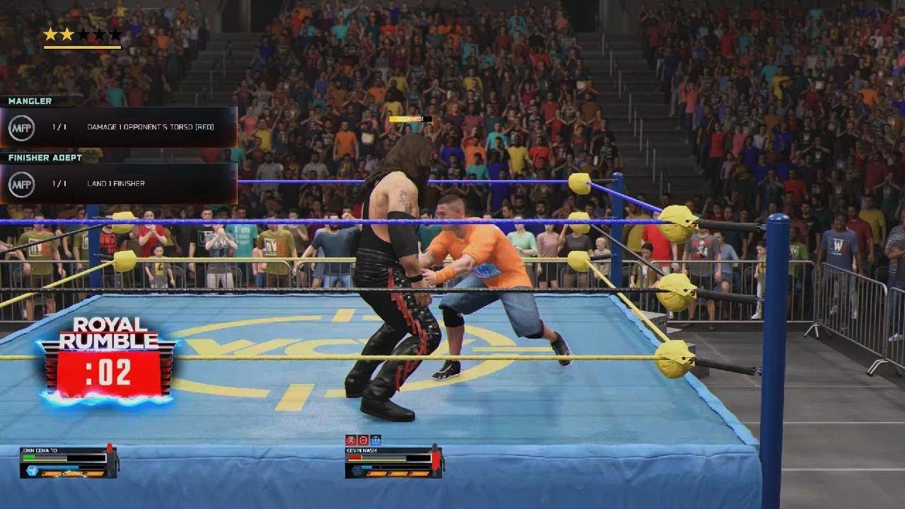 WWE 2K25 Myfaction World Tour Royal Rumble