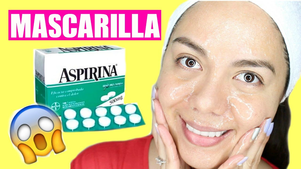 MASCARILLA DE ASPIRINA PARA EL ACNÉ, PUNTOS NEGROS Y POROS ABIERTOS | MARIEBELLE