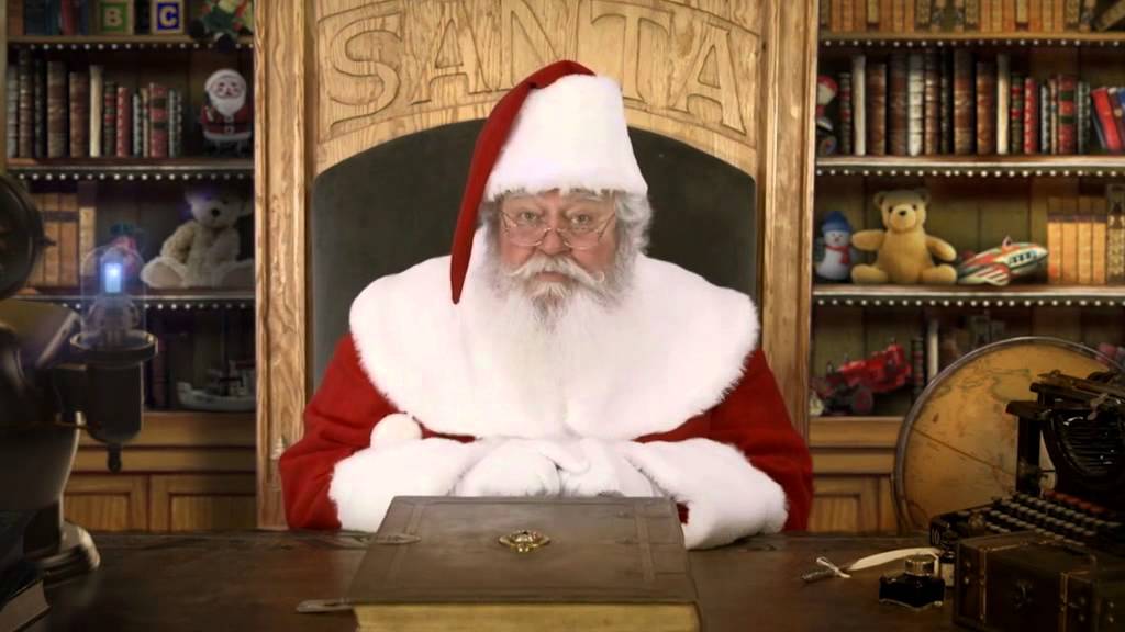 Santa Video Talking to Olivia - 2013