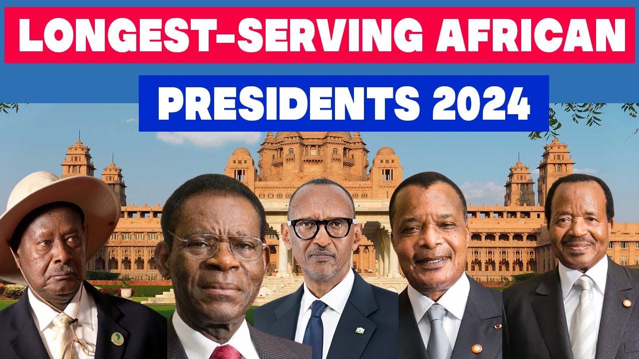 Top 10 Longest Serving African Presidents in Power