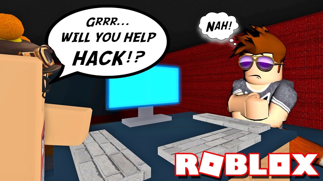 REFUSING TO HACK ANY COMPUTERS! -- ROBLOX FLEE THE FACILITY