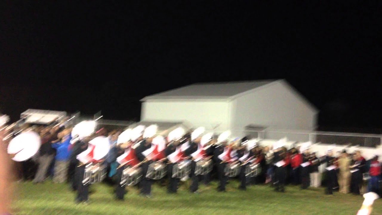 DOVER HIGH ROLLING THUNDER DRUMLINE!! (Smyrna vs. Dover @Smyrna)