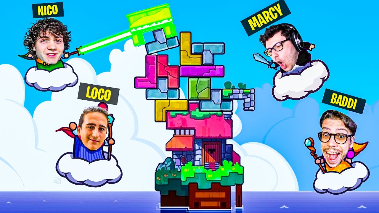 MODALITÀ RANDOM 1vs1vs1vs1 - Tricky Towers